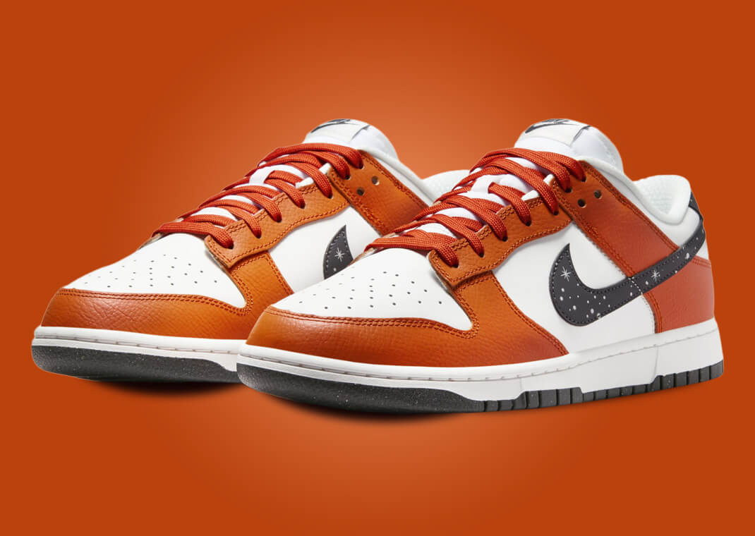 正規店仕入れの Orange Low Dunk Nike Night Sneakers ZL – Sky 靴